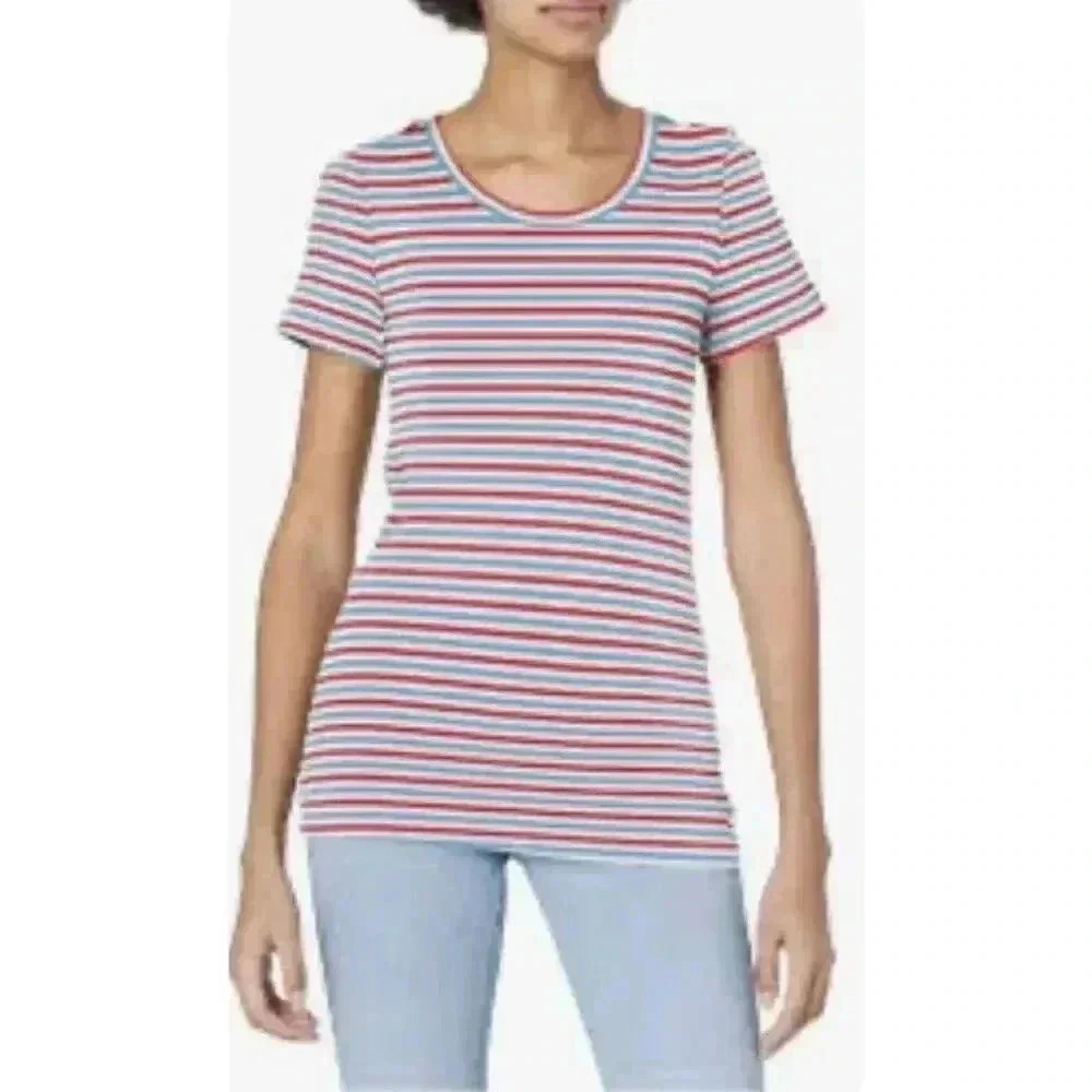 eBay J. CREW Cap Sleeve Striped Tops for Women Sz m nwt